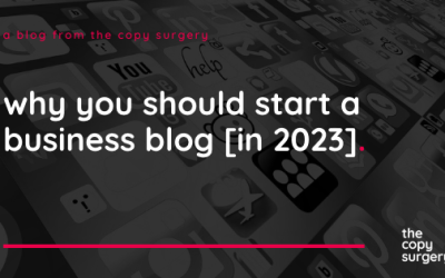 Why you should start a business blog [in 2023]