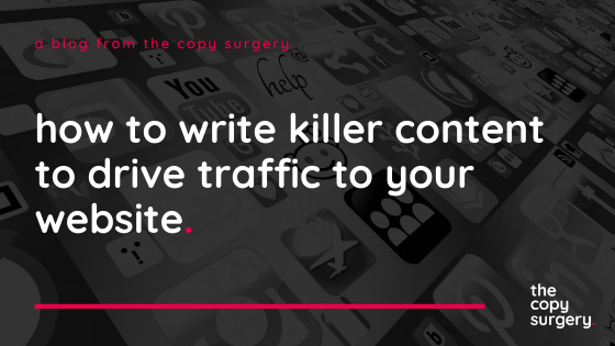 How to write killer content